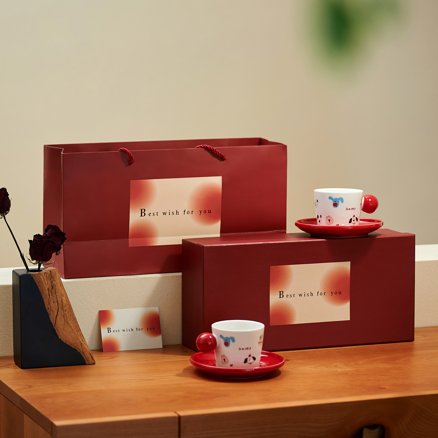 咖啡杯陶瓷女士个人专用高档精致套装高级感咖啡杯碟套装手作杯子