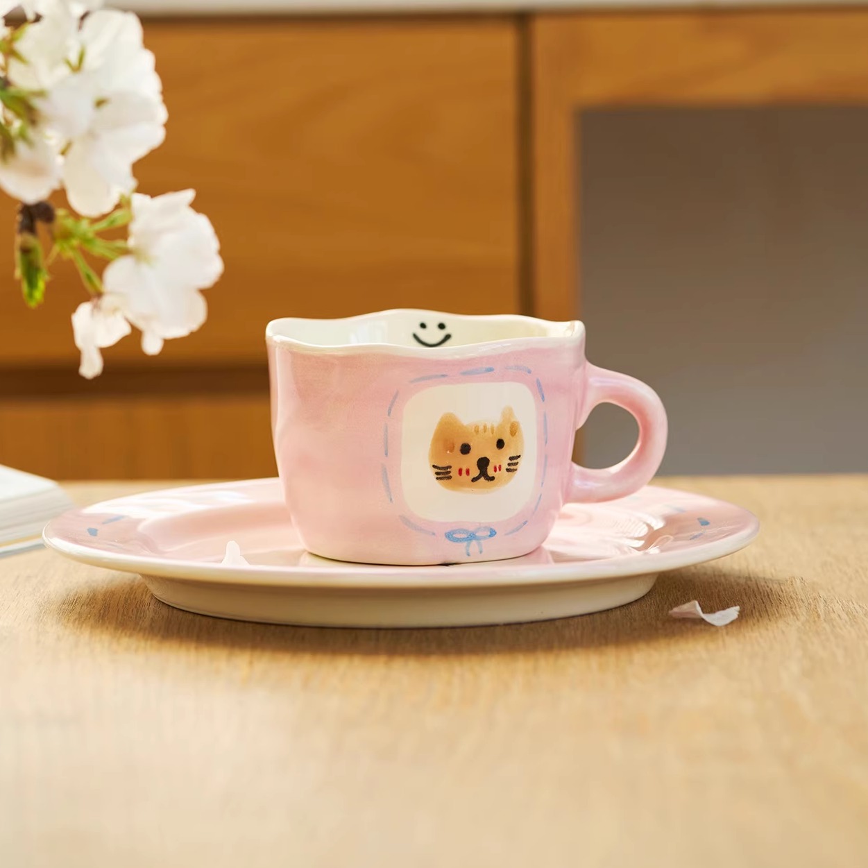 肆月好看的治愈的马克杯