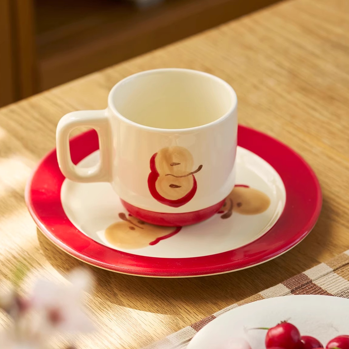 肆月可爱的好看的咖啡杯