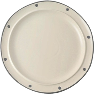 肆月北欧奶油风家用陶瓷餐具套装轻奢ins釉下彩碗碟乔迁新居礼物