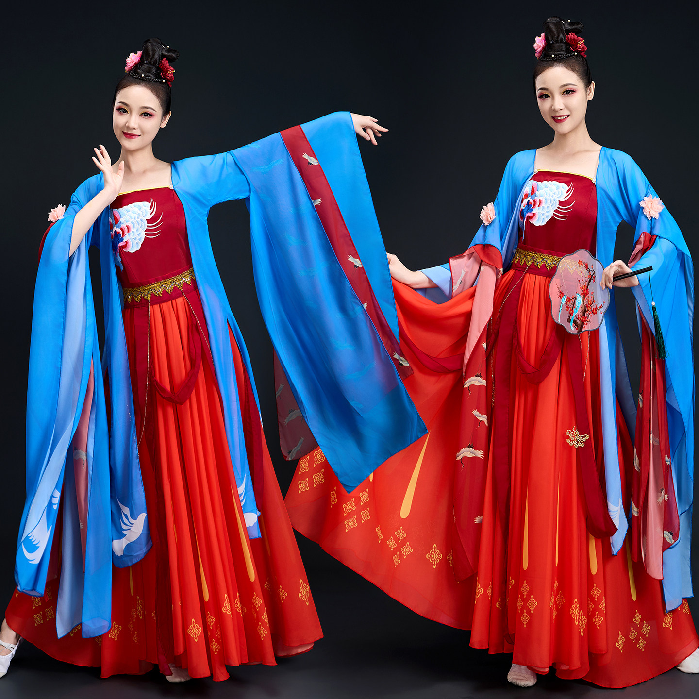 高档洛阳旧事舞蹈服装女