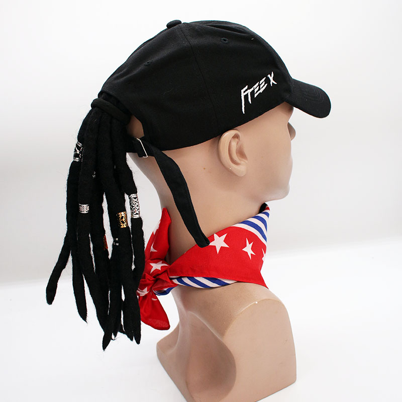 。脏辫帽子带脏辫的帽子嘻哈男韩版潮人接头hiphop毛毡假发套直接|ruв категории Аксессуары, шляпа - от Buy2taobao.com для оказания профессиональной услуги покупки агента Taobao