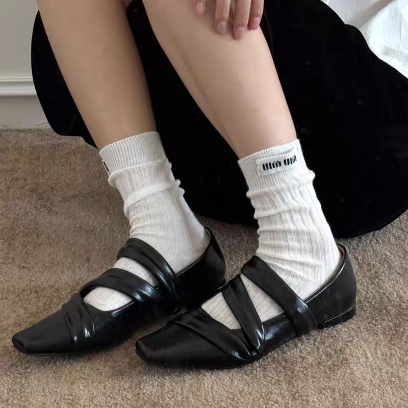 软皮版黑色单鞋女小皮鞋玛丽珍鞋
