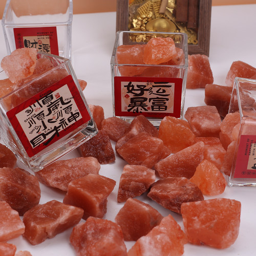 粗盐净宅大粒盐颗粒喜马拉雅