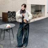 【大货】，皮毛拼接羽绒外套091A-y02p285k438，女装羽绒服，浙宝091A