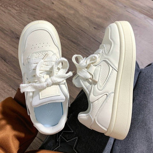 2025春季百搭ins潮鞋子小众原创女鞋跨境学生板鞋厚底小白鞋