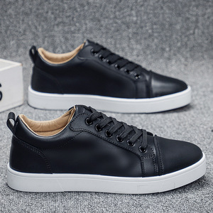 2026春季新款男鞋韩版时尚小白板鞋男款潮流学生运动休闲鞋潮鞋子