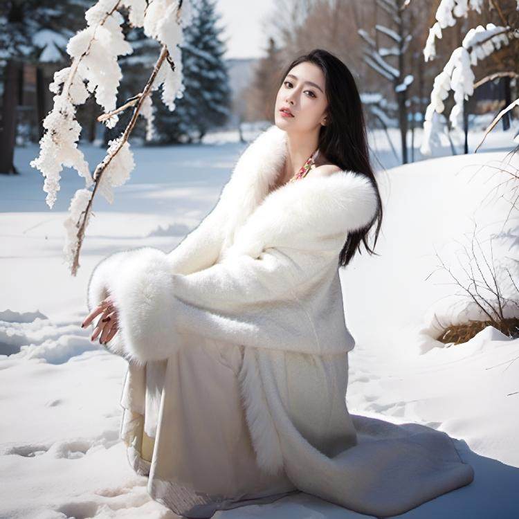 秋冬新款仿水貂针织毛呢外套女时尚气质高级感加厚保暖中长款上衣,女装/女士精品,常规大码外套,淘宝优惠券,粉丝福利购,淘宝优惠卷