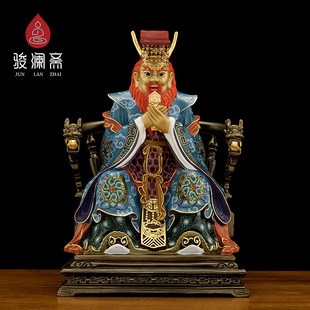 骏澜斋铜四海龙王东海龙王像雨神海神龙神风调雨顺平安供奉摆件