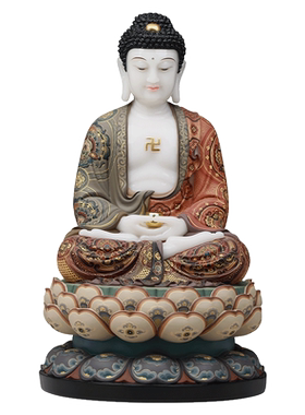 骏澜斋精工彩石佛像大全汉白玉