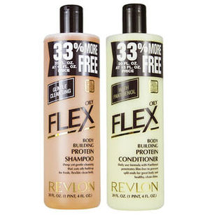 美国进口Revlon/露华浓FLEX菲丝控油纤幼洗发水 护发素 600ml清洁