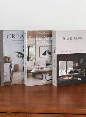 Simple Home Simulation Book Indoor Home Decoration Magazine