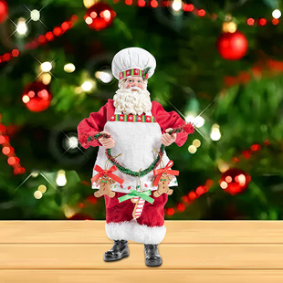 Ornaments Resin Crafts New Furnishing Claus Home Good Santa