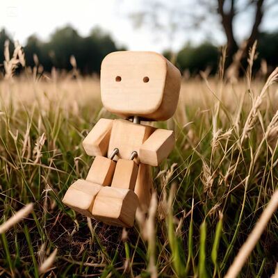 Charming Rocking Pinocchio Mini Swing Puppet Shaking Legs Wo