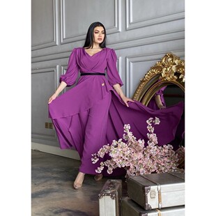 alone Sexy With Women Belt Dress Stand Prom 2025 Jumpsuit