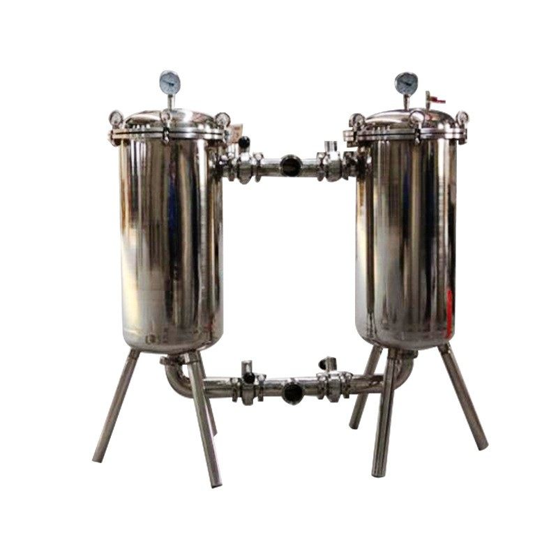 双联过滤器药液过滤管道过滤器化工双筒水过滤器油水分离器