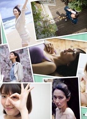 吉冈里帆Riho Yoshioka 治愈系女生个人高清写真照相片塑封定制