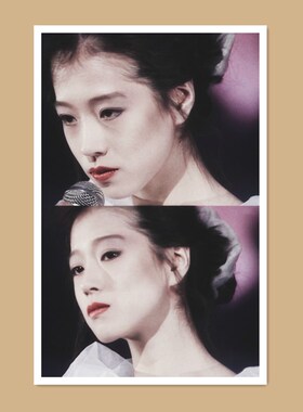 中森明菜Nakamori Akina周边同款写真海报怀旧相片照片12寸装饰画