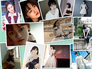 文淇（陈文淇）郭襄 个人高清写真照相片塑封定制咖啡屋宿舍装饰