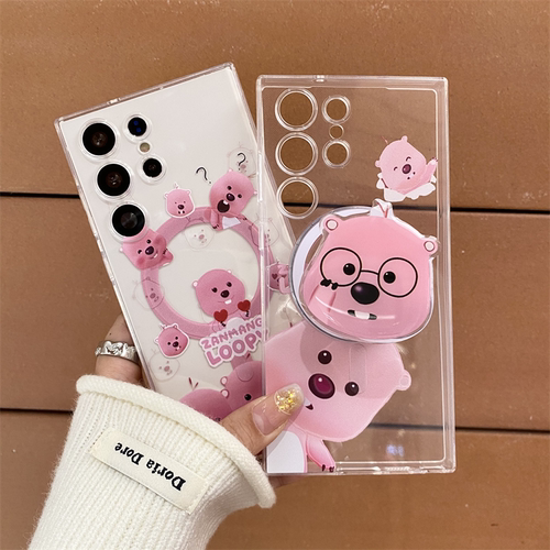 For 谷歌Pixel11 pro 卡通海狸全包磁吸TPU保护套 Googel 10pro  Pixel 9A pro xl手机壳