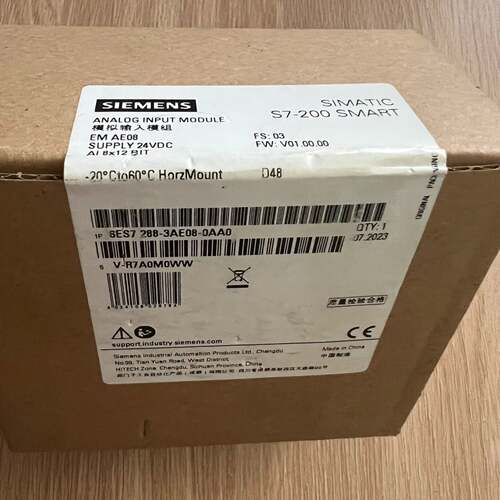 可维修S7-200SmartEM AE08，西门子模拟量模块未拆