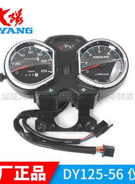 大阳摩托车原厂配件DY125-56/56N仪表总成码表里程表转速表