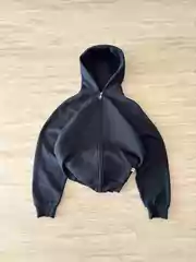 Vintage Russell Zip-Up Hoodie Retro Cardigan Vibe Clean Fit