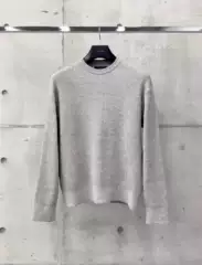 In Stock Vujade 011 Drop2 Waffle Knit Long-Sleeve Base Sweater, Cowhide Wool Blend