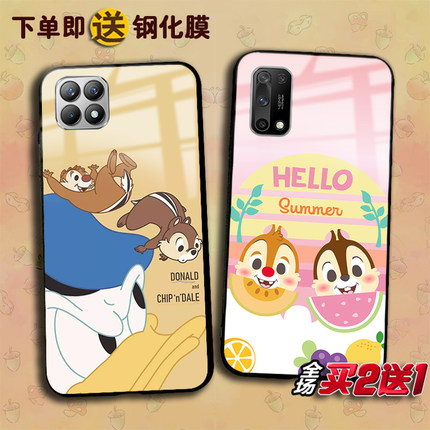 ins奇奇蒂蒂适用OPPO Reno987pro+ reno654se3 ACE2任意机型RealmeGTneo5 V11 15 realme10pro x7手机硬壳Q3S