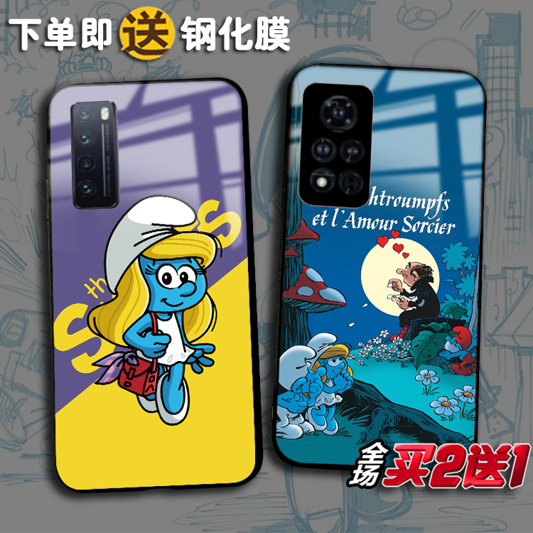 荣耀100蓝精灵V40畅享60手机壳