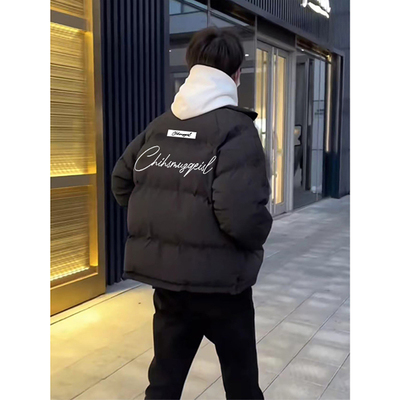 WASSUP美式高街羽绒服男款冬季