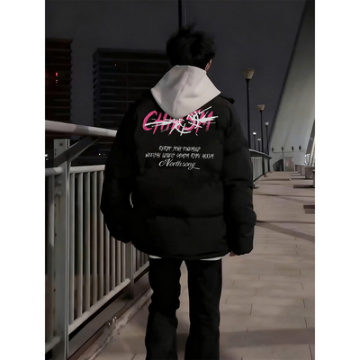 GLM美式高街羽绒服男款冬季新款