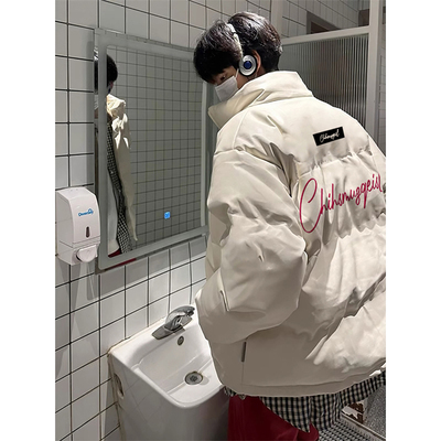 WASSUP美式高街羽绒服男款冬季