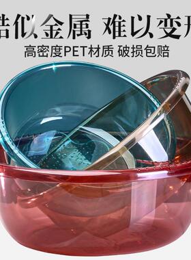 加厚脸盆家用大号塑料洗脸盆学生宿舍洗衣洗脚盆婴儿洗私处小盆子