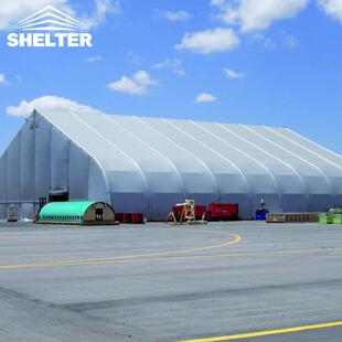大型足球场体育馆篷房运动赛事铝合金篷房人字弯柱棚房建筑