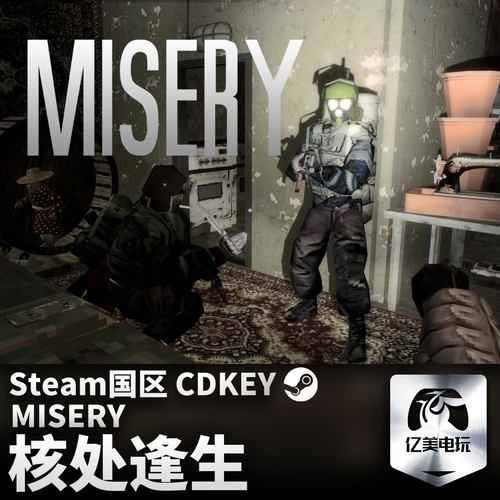 Steam 正版 PC 游戏 MISERY核处逢生 国区激活码 CDKEY
