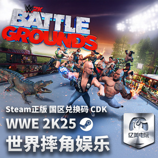 Steam 正版 PC 游戏 WWE 2K25 国区激活码 CDKEY