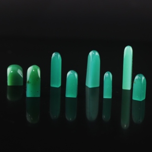 雅安绿素章迷你牙签章硬笔书法专用印章天然保真玉石书法篆刻礼品