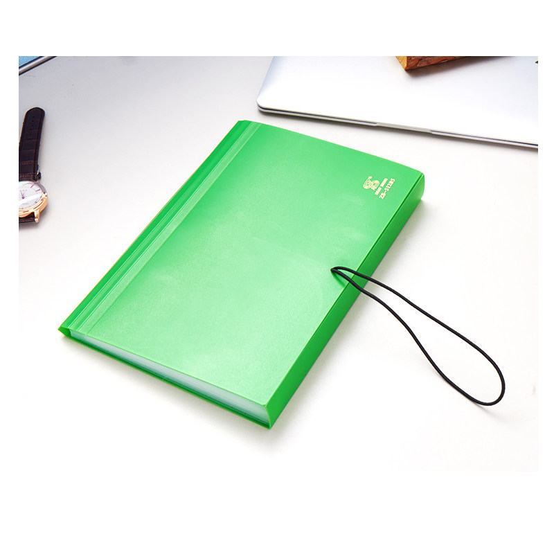 오르간 가방 B5 빌 가방 부가가치세 송장 홀더 가방 12 층 수직 플라스틱 상자 대용량 핸드백 바인더