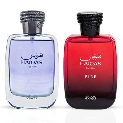 Rasasi Hawas拉莎斯哈瓦斯热带冰霜男士女士情感之焰中东冰爽香水
