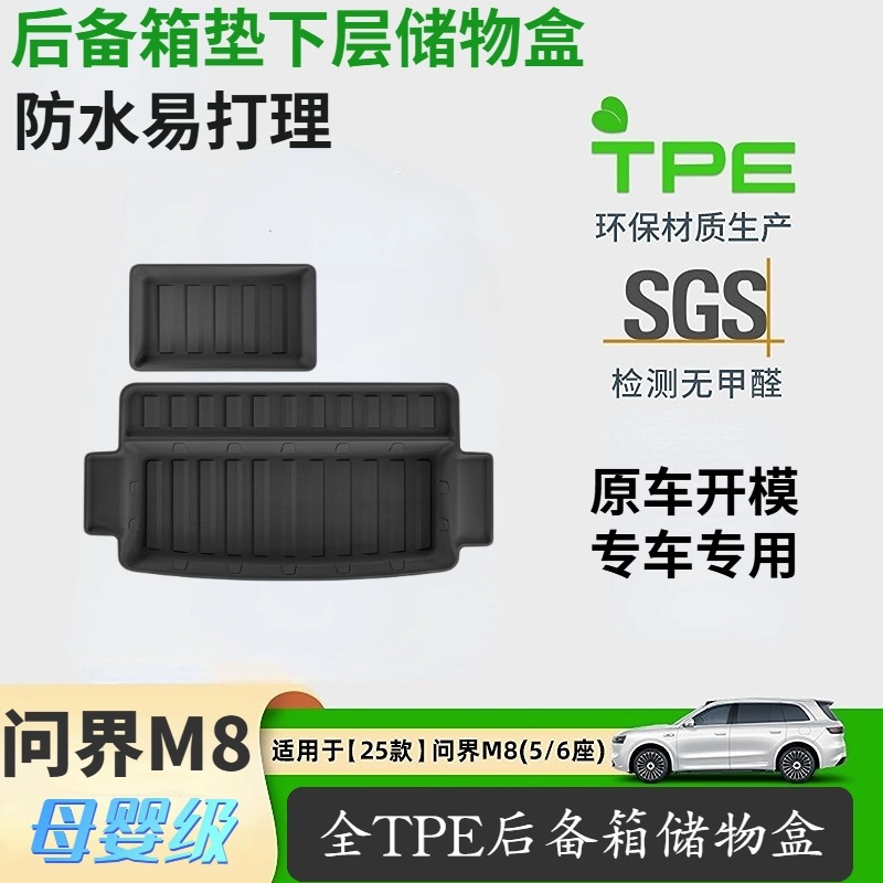 适用于25款问界M8汽车后备