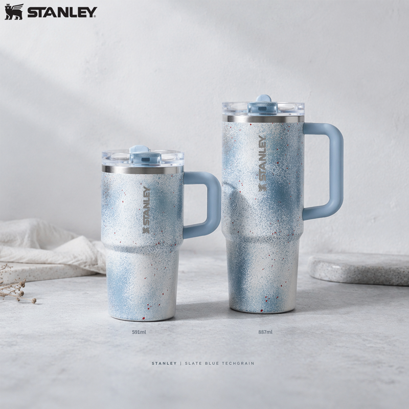 Stanley吸管杯Pro迷你小巧时尚防漏保温保冷杯便携家居车载水杯