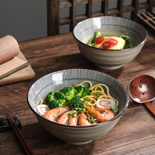 日式面碗家用大号餐具陶瓷