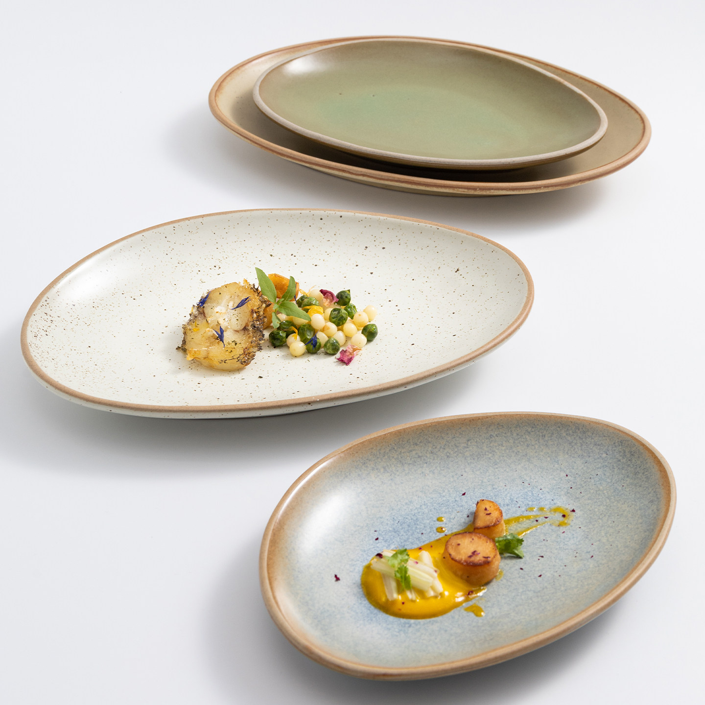 日式餐盘陶瓷盘子菜盘家用2025新款点心盘西餐餐盘火锅店商用餐饮