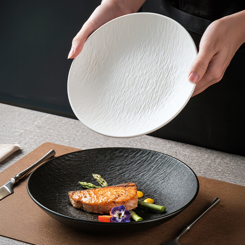 磨砂质感 黑白简约设计