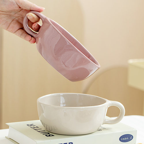 ezicok陶瓷泡面杯大容量