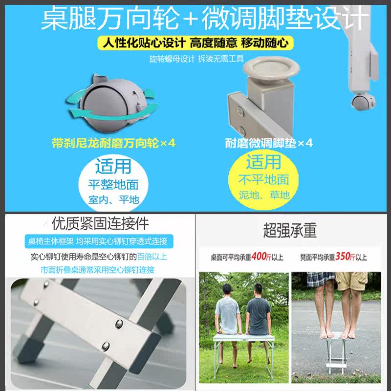 全铝合金户外折叠桌便携式桌椅套装自驾游烧烤野营车载展业桌|ruв категории открытый/альпинизм/в поход/Поездки товаров, открытый для мебели, открытый стол - от Buy2taobao.com для оказания профессиональной услуги покупки агента Taobao