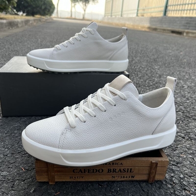 外贸撤柜男鞋新款真皮休闲板鞋