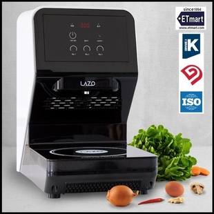 LAZO 韩国进口泡面机自助泡面机饪机 US110多功能煮面机 电磁炉烹
