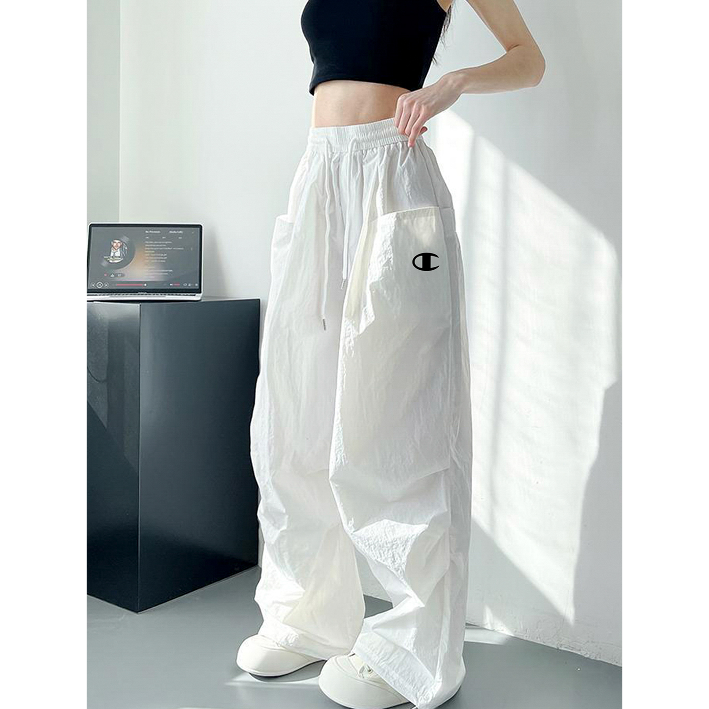 季冠军2025新款美式复古工装裤